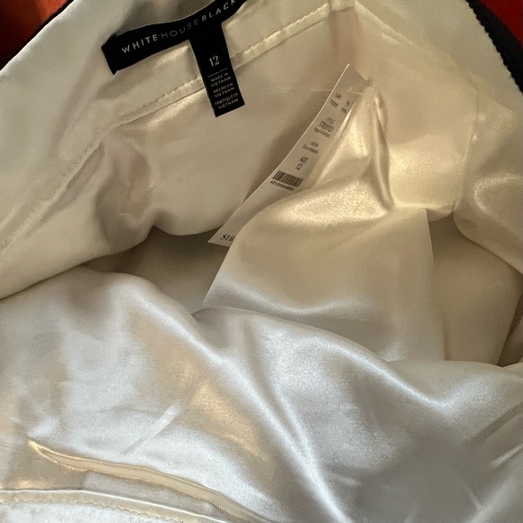 WHBM Floral Poppy Midi Full Skirt NWT Size 12 - Picture 13 of 16